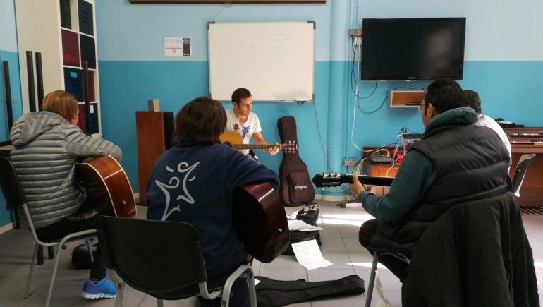 Clase de guitarra