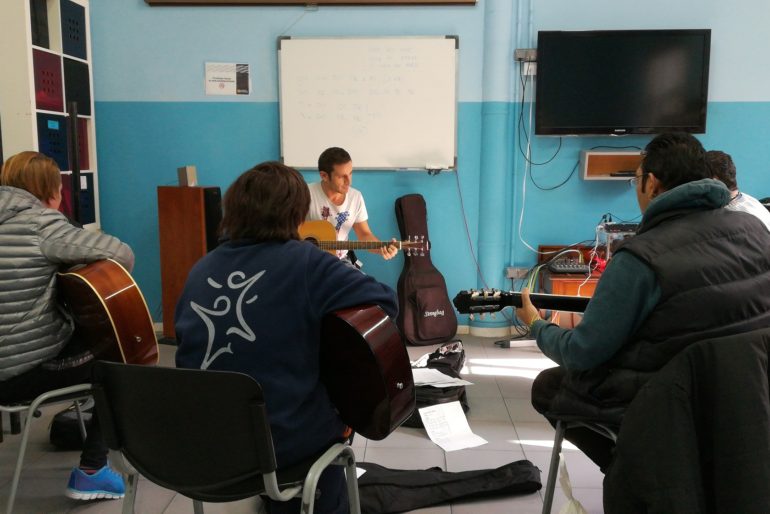 Clase de guitarra