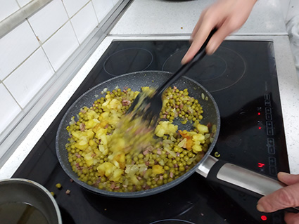 Cocina enredada